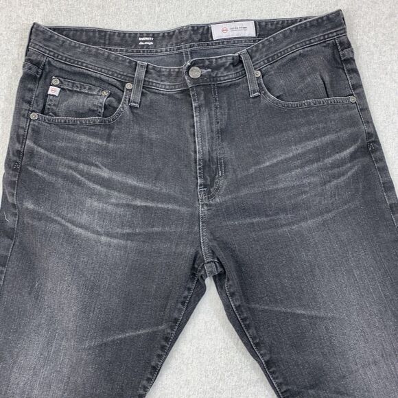 AG Adriano Goldschmied Jeans Men 36x26 Hemmed The Everett Slim Straight Stretch - Picture 4 of 15